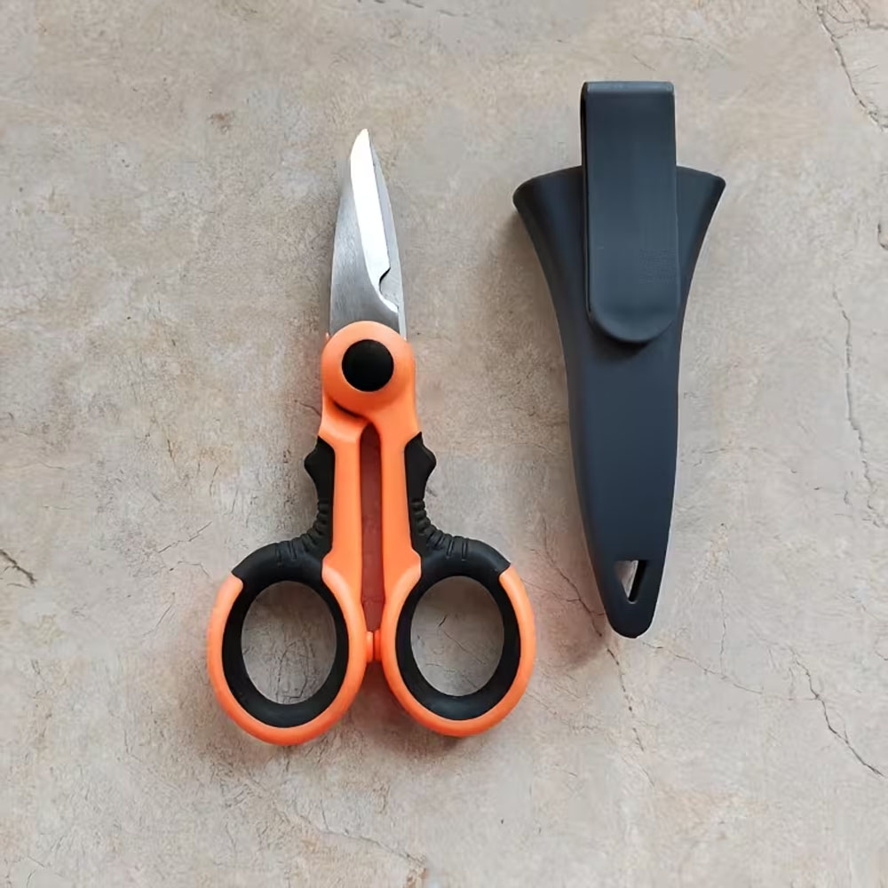 Fishing Equipment Needed - Multifunctional Electrician's Scissors - Equipped with
