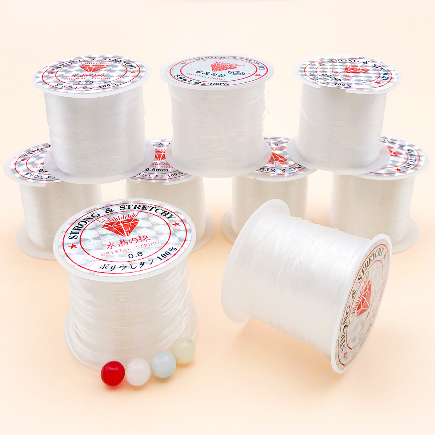 2pcs volume 0.2-0.8mm Plastic  – обзор и цена Fishing Line