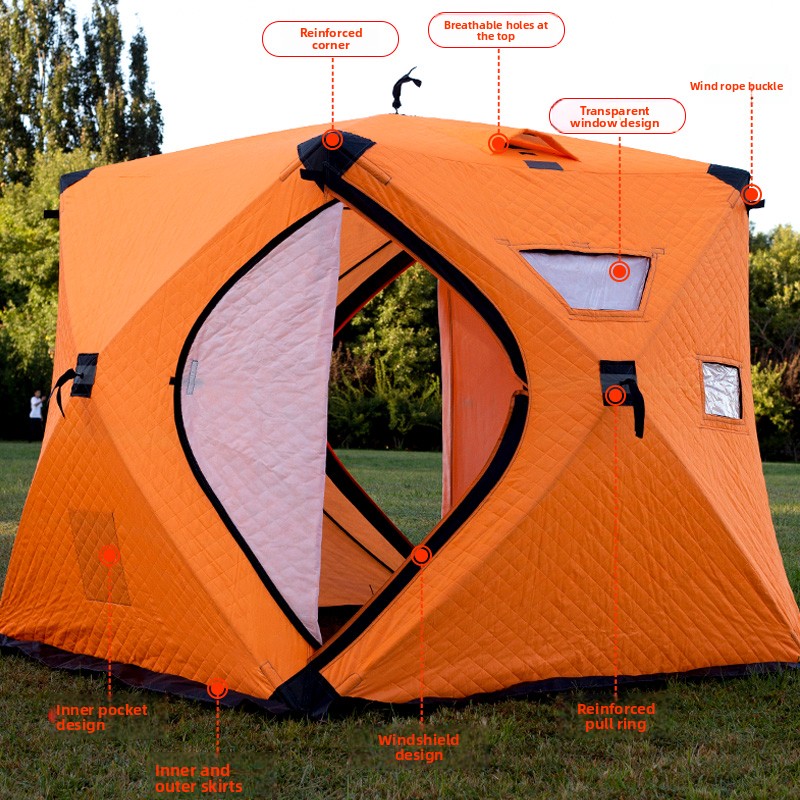 Ice Fishing Tent Thickened War – обзор и цена Fishing Equipment Needed