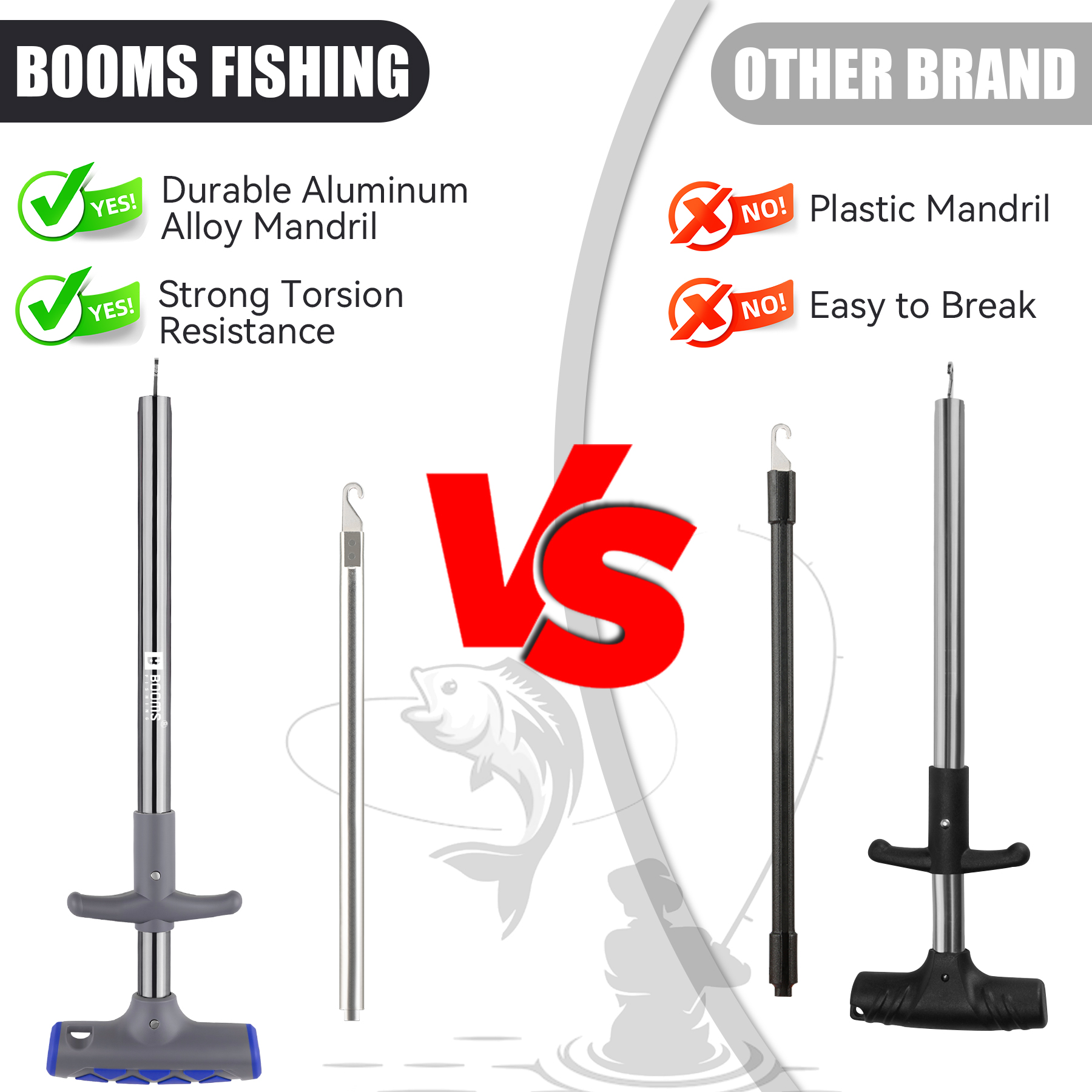 Booms Fishing XW20 Long Fish H – обзор и цена Fishing Equipment Price