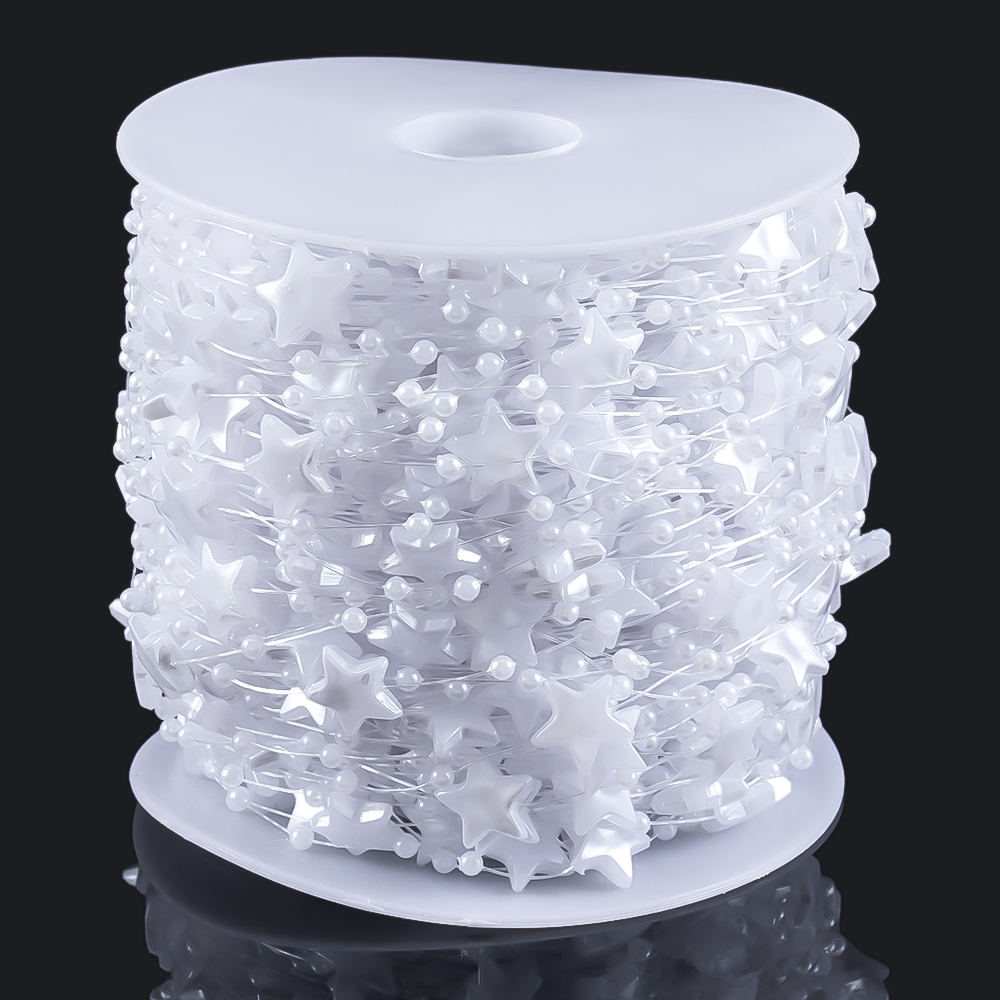 10Meters White Color Star Bead – обзор и цена Fishing Line