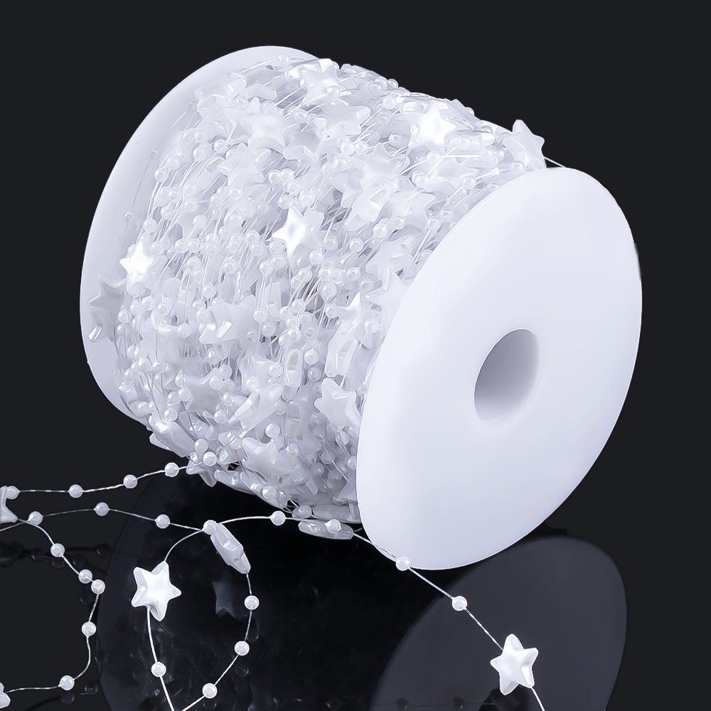 10Meters White Color Star Bead – обзор и цена Fishing Line