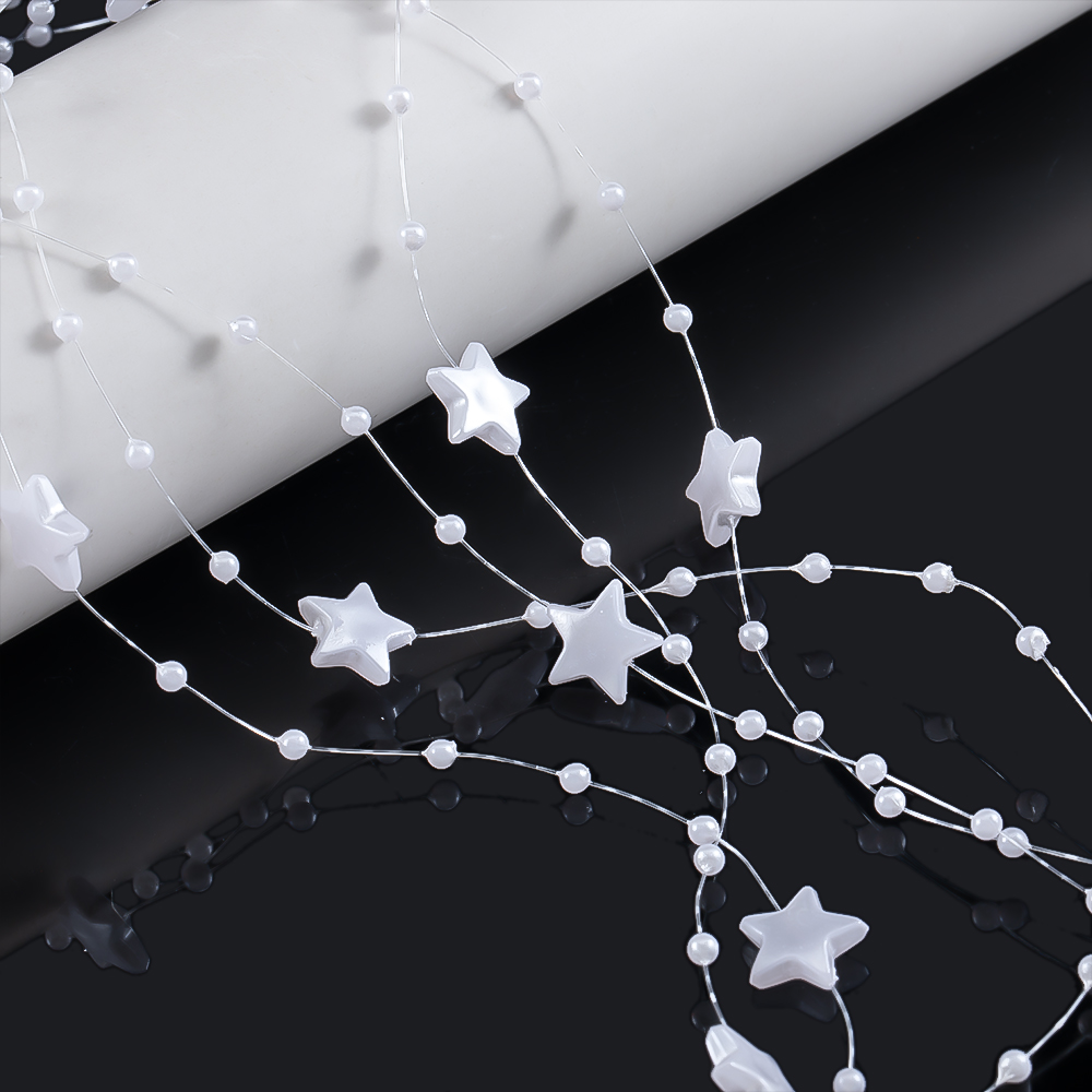 10Meters White Color Star Bead – обзор и цена Fishing Line
