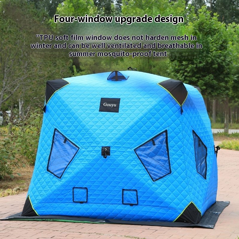 Ice Fishing Tent Outdoor Winte – обзор и цена Fishing Equipment Needed