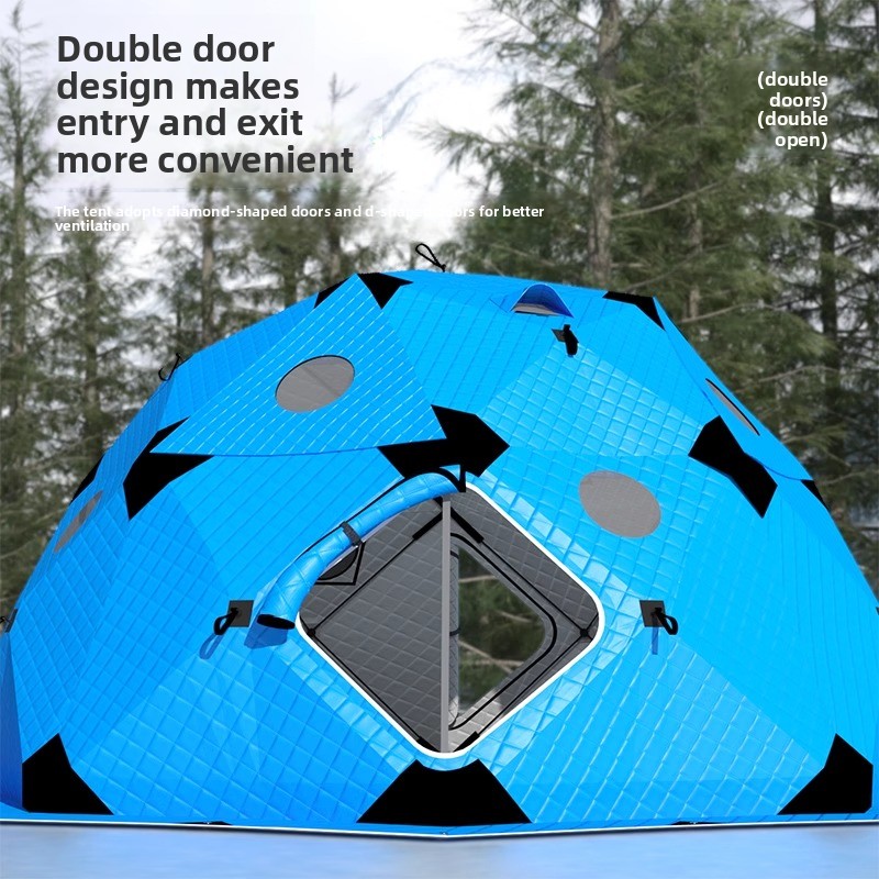 Super Sized Ice Fishing Tent,  – обзор и цена Fishing Equipment Needed