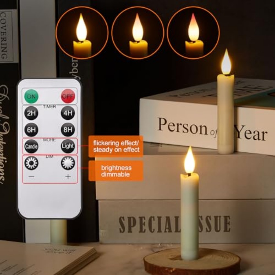 Pcs LED Taper Candles Light Se – обзор и цена Fishing Line